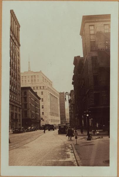 Manhattan: West Broadway - Murray Street, 1936