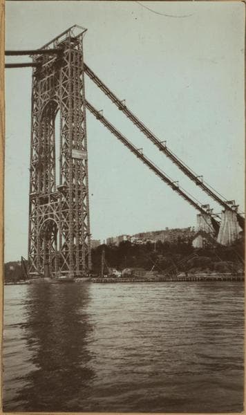 Bridges - George Washington Bridge - [North (Hudson) River.], 1930