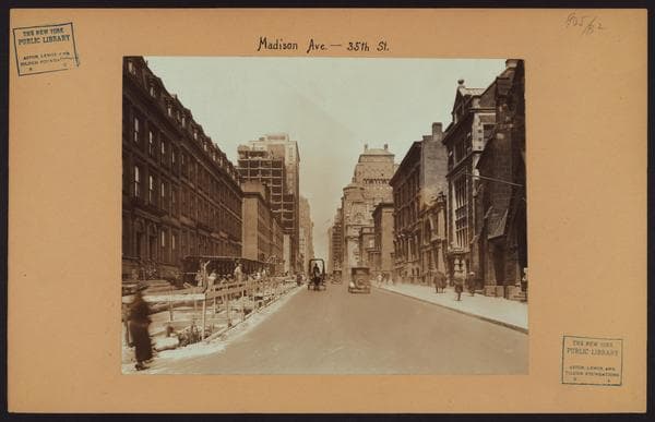 Manhattan: Madison Avenue - 35th Street (East), 1925