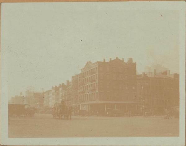 Manhattan: South Street - Peck Slip, 1924