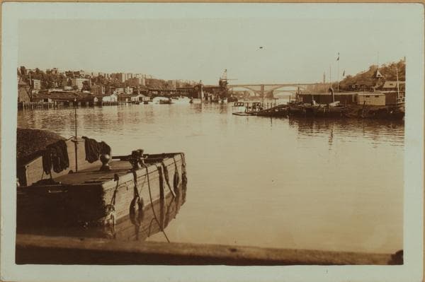 Harlem River - Manhattan - Sherman Creek - West 201st and Academy Streets., 1933