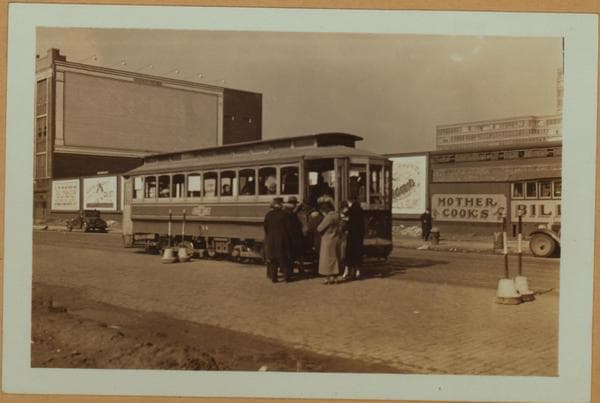Transportation - Trolley., 1936