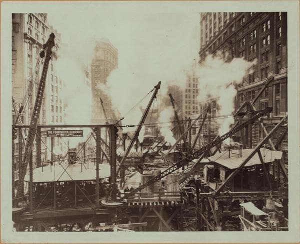 Manhattan: Nassau Street - Liberty Street, 1921