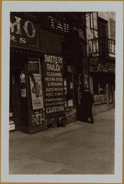 Manhattan: Battery Place - Washington Street, 1940
