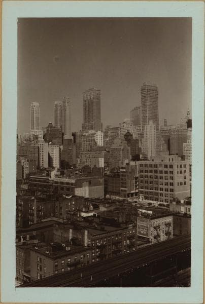General view - Midtown Manhattan - West 40s., 1939–1940