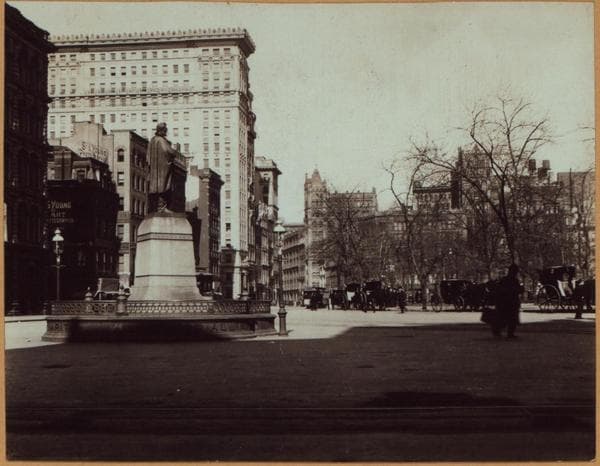 Manhattan: Union Square - 14th Street (East) - [Lincoln Statue.], 1906