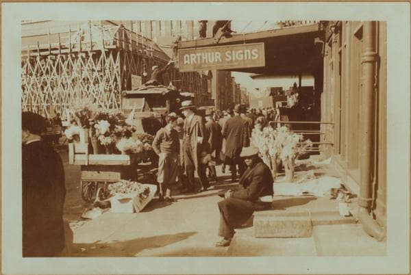 Occupations - Peddlers - Flowers., 1935–1937