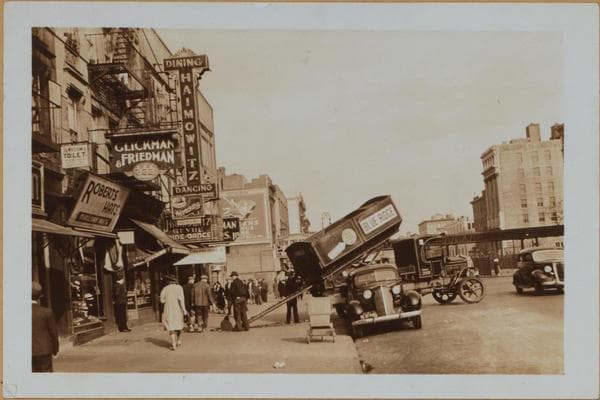 Manhattan: Delancey Street - Forsyth Street, 1936