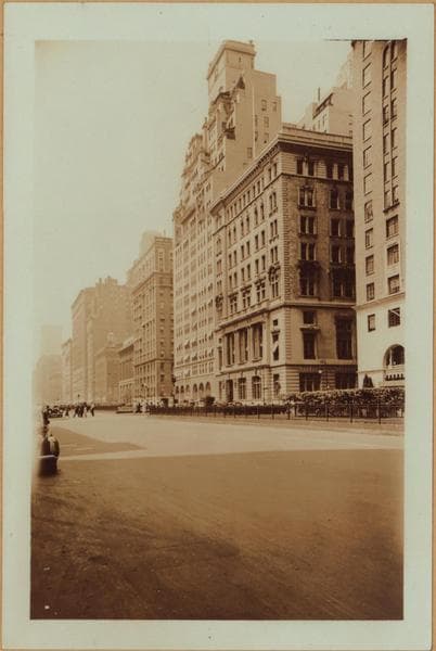 Manhattan: Park Avenue - 58th Street (East), 1937