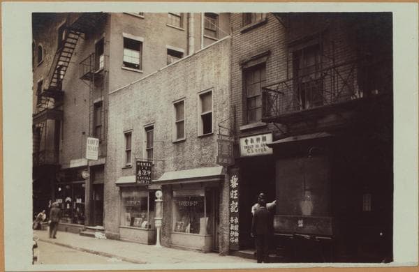 Manhattan: Pell Street - Bowery, 1932
