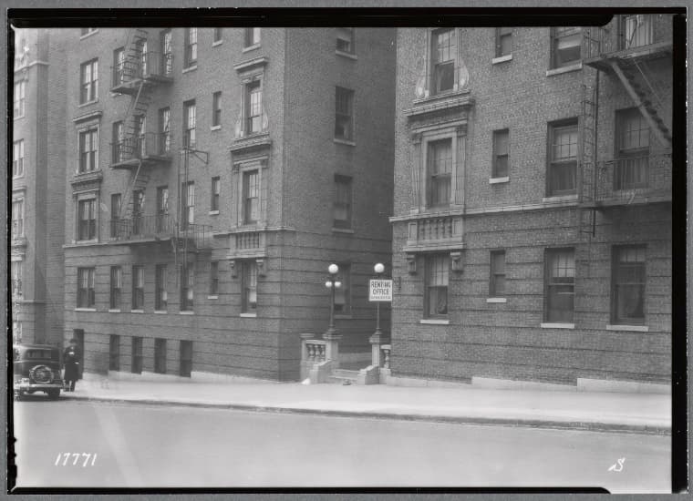 Apartment house: 801 W. 181st St.-Ft Washington Av, Manhattan, 1937