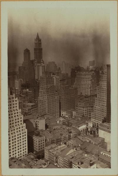 General view - Wall Street - Northwest., 1930