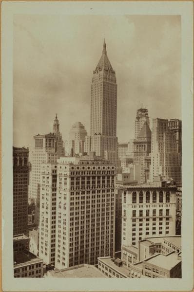 General view - [Manhattan - John Street - Between Cliff and Pearl Streets (Southwest).], 1930