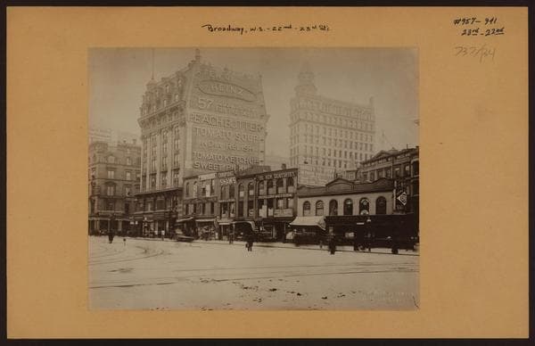 Manhattan: Broadway - 22nd Street, 1900