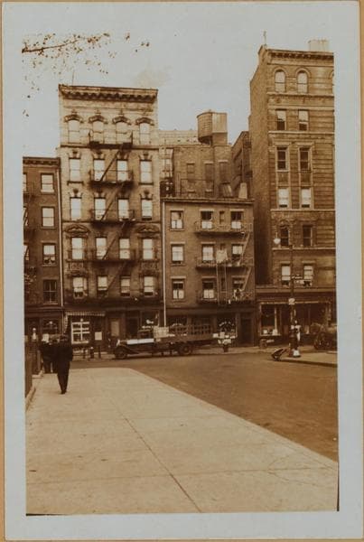 Manhattan: Baxter Street - Franklin Street, 1937