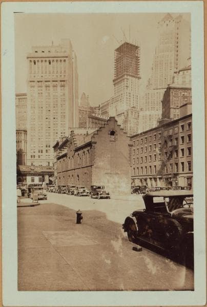 Manhattan: Old Slip - Front Street, 1929