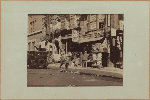 Manhattan: Orchard Street - Delancey Street, 1929