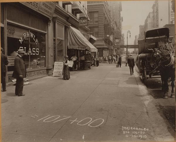 Manhattan: 7th Avenue - 52nd Street, 1915
