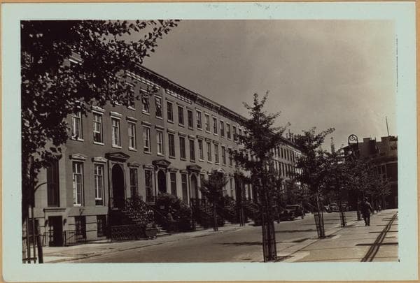 Manhattan: St. Lukes Place - Hudson Street, 1929–1938