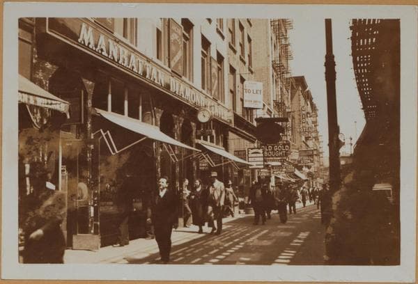 Manhattan: Bowery - Canal Street, 1934