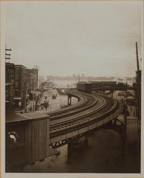 Manhattan: Coenties Slip - Pearl Street, 1885