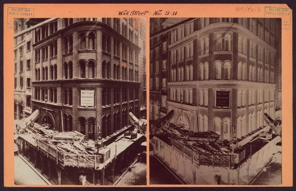 Manhattan: Wall Street - New Street, 1916–1922