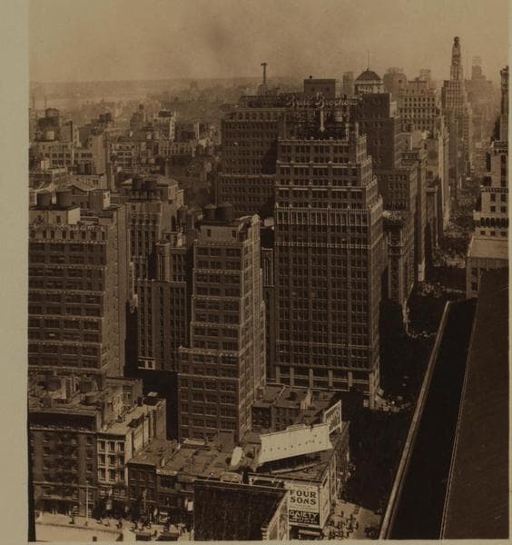 General view - Midtown Manhattan - [Garment Center.], 1928–1929