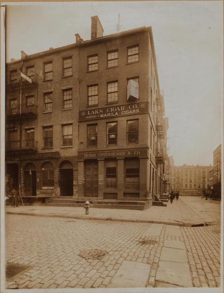 Manhattan: Burling Slip - Water Street, 1914