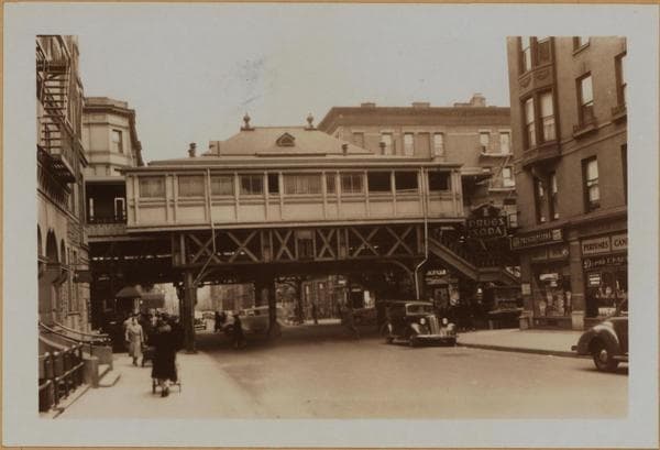 Manhattan: 93rd Street - Columbus Avenue, 1940