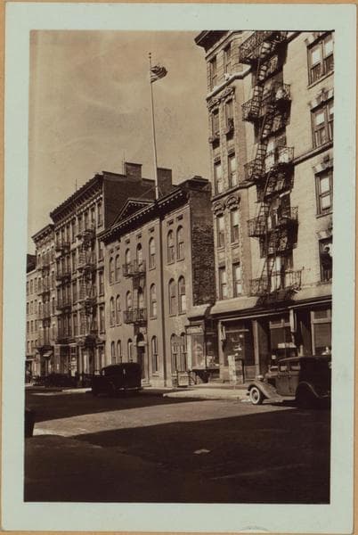 Manhattan: Madison Street - Clinton Street, 1937