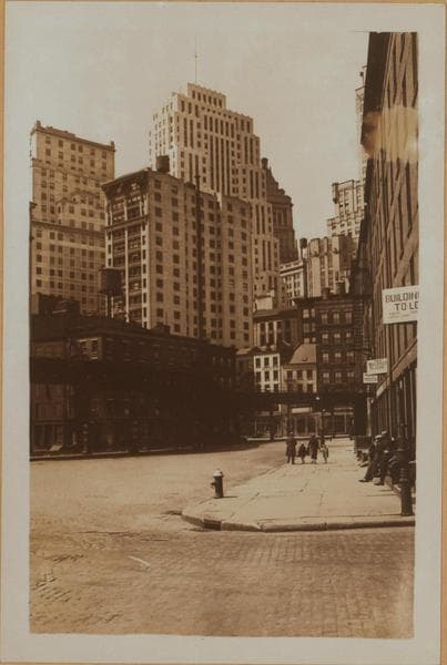Manhattan: Coenties Slip - Front Street, 1932–1935
