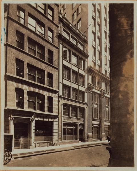 Manhattan: William Street - John Street, 1915