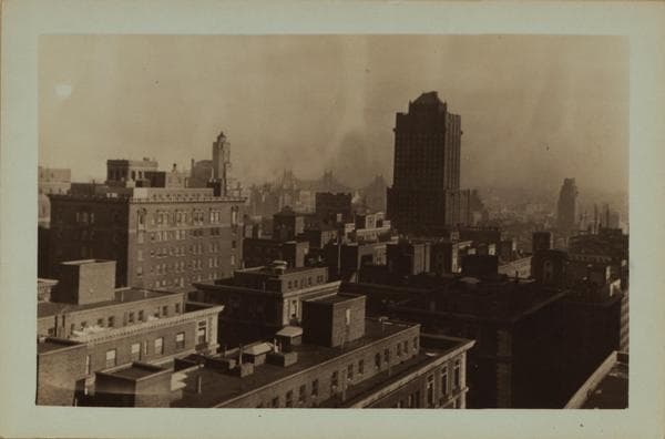 General view - Midtown Manhattan - East 50s., 1929
