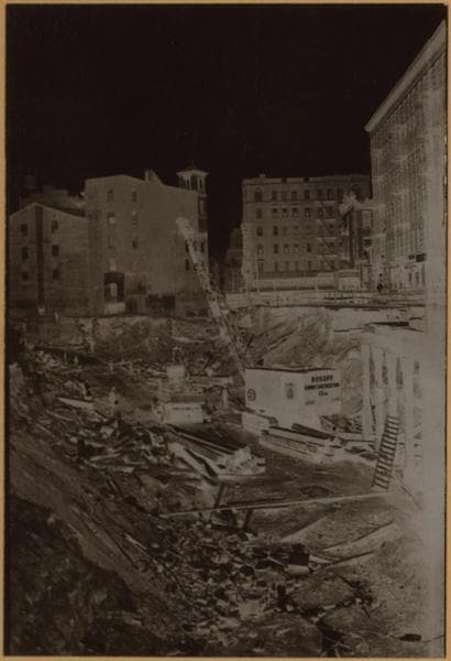 Manhattan: 6th Avenue Extension South - Houston Street (West) - Bleeker Street., 1927