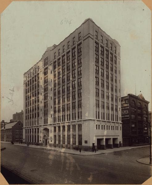 Manhattan: Varick Street - Grand Street, 1921