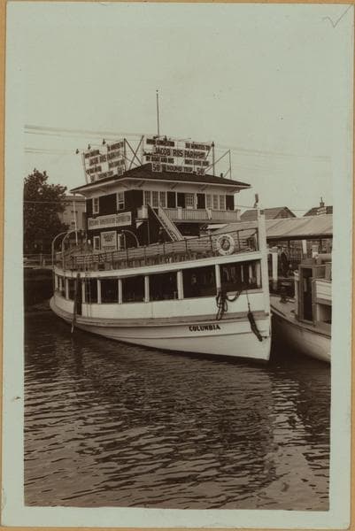 Sheepshead Bay - Brooklyn - [Columbia operating between Sheepshead and Jacob Riis Park, Queens.], 1933–1937