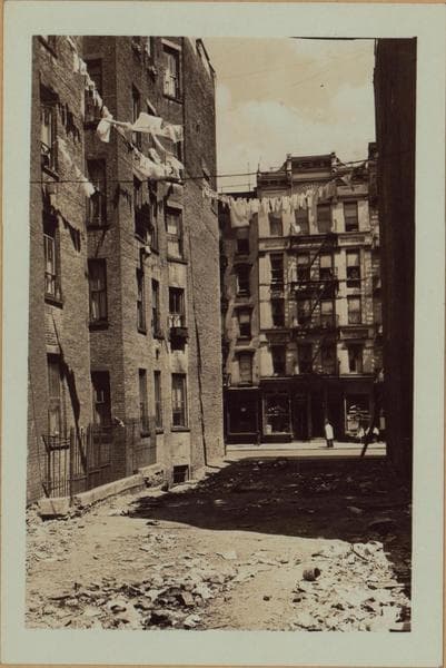 Manhattan: Sheriff Street - Rivington Street, 1938