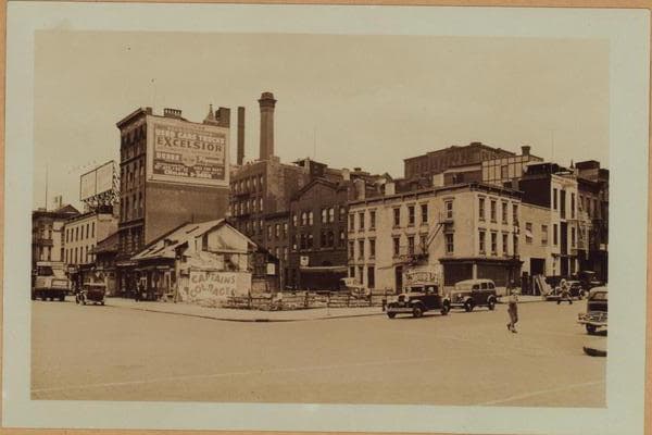Manhattan: West Street - Christopher Street, 1937