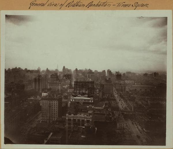 General view - Midtown Manhattan - Times Square., 1926