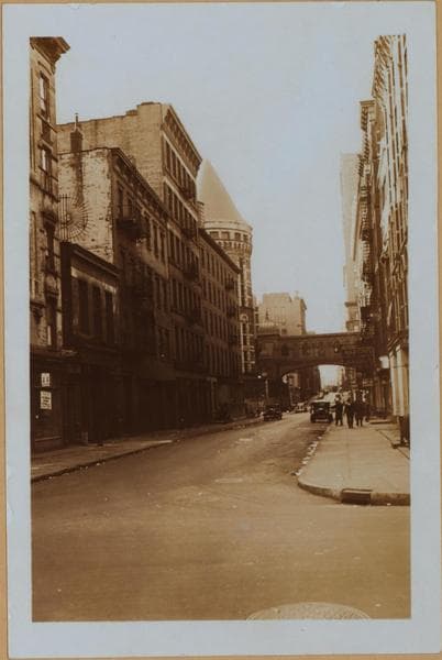 Manhattan: Franklin Street - Baxter Street, 1937