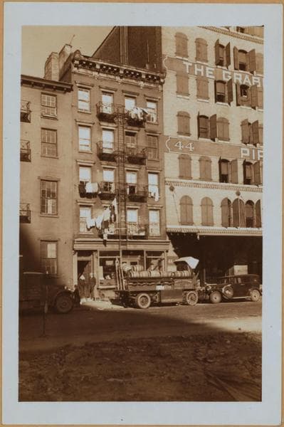 Manhattan: Lafayette Street - Hudson Street, 1936