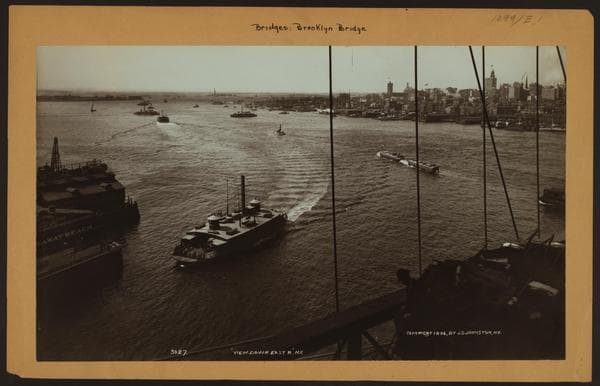 Bridges - Brooklyn Bridge - [Manhattan - East River - Brooklyn.], 1894