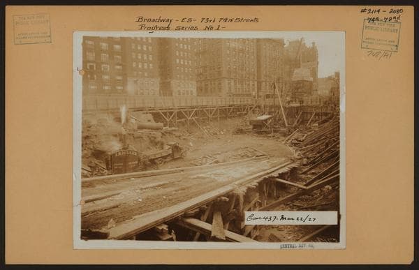 Manhattan: Broadway - 73rd Street, 1927