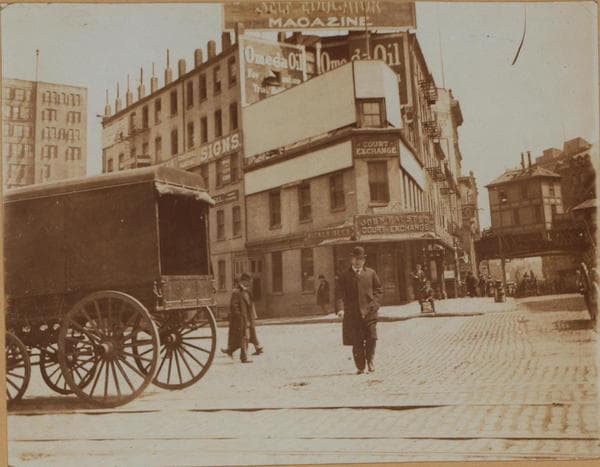 Manhattan: Chambers Street - Centre Street, 1910