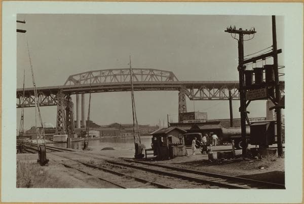 Bridges - Kosciusko Bridge over Newtown Creek in Brooklyn., 1939