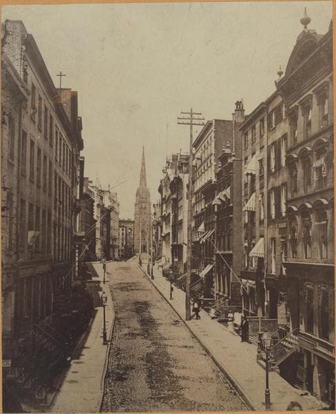 Manhattan: Wall Street - Pearl Street, 1872-1880