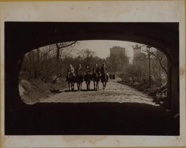 Manhattan: Central Park - [Spring in Central Park.]