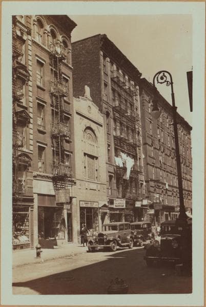 Manhattan: Ludlow Street - Delancey Street, 1934