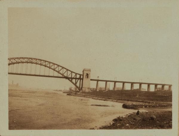 Bridges - Hell Gate Bridge [New York Connecting Railroad Bridge - East River.], 1925