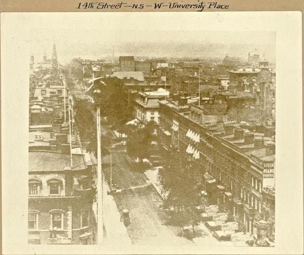 Manhattan: 14th Street - University Place, 1880